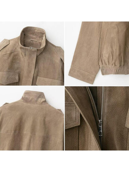 Suede Jacket laseze