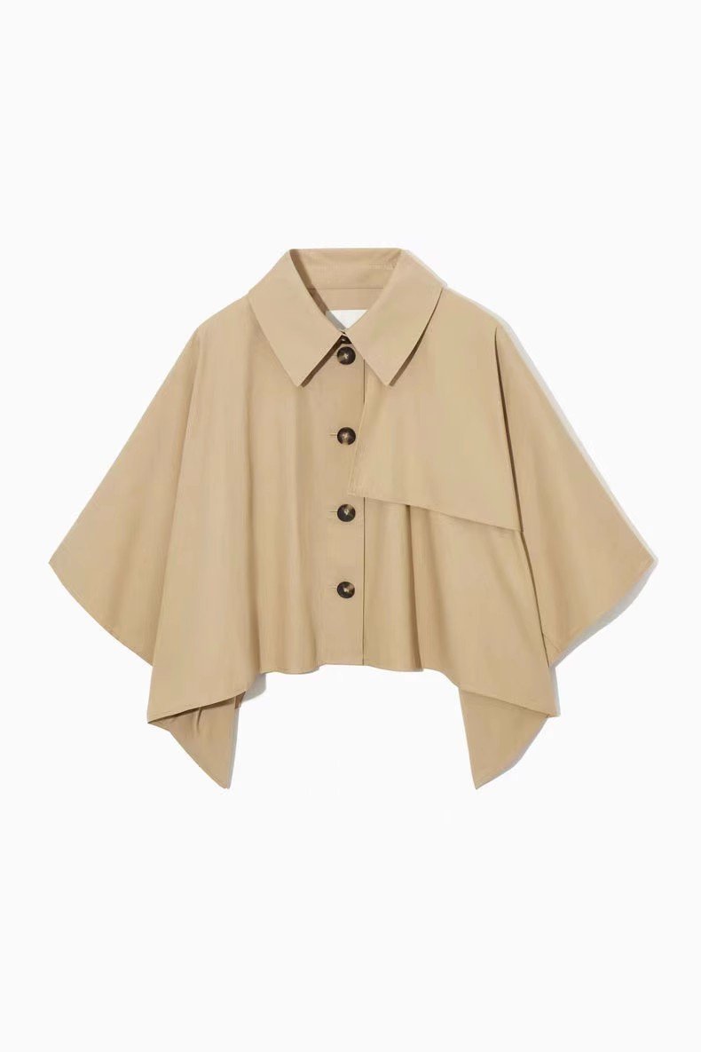 The Fall Casual Short Trench Jacket speciaic