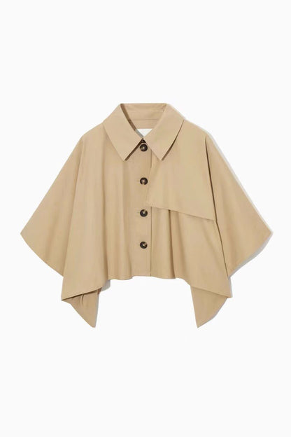 The Fall Casual Short Trench Jacket speciaic