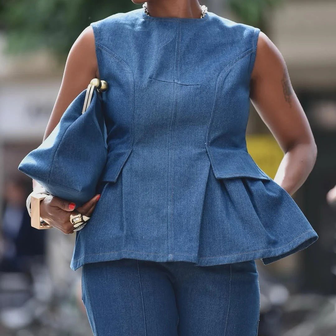 Vintage Gold - Frame Denim Evening Clutch - laseze