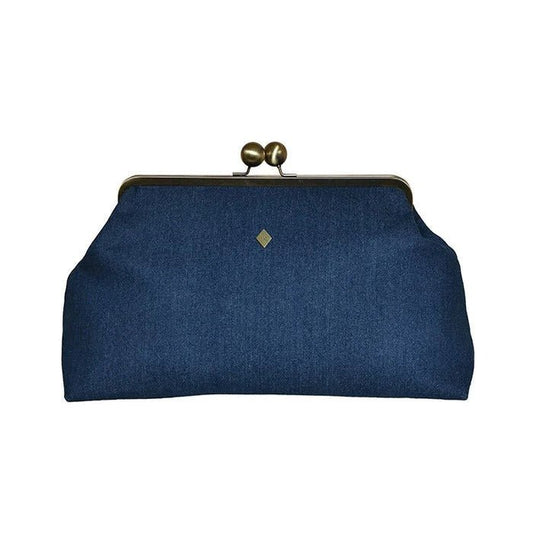 Vintage Gold - Frame Denim Evening Clutch - laseze