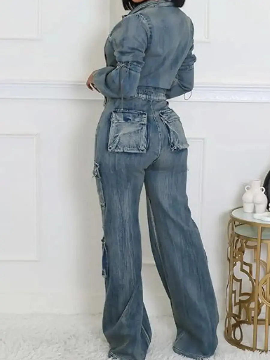 Washed Denim Tooling Set - laseze