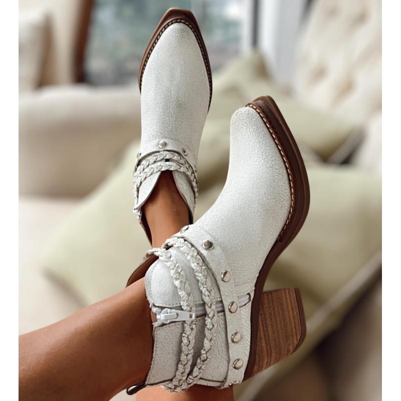 Women's Boho Style Chic Boots - laseze