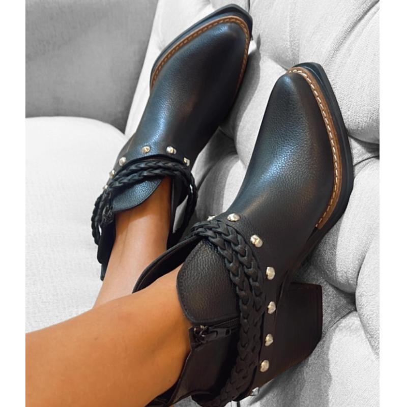 Women's Boho Style Chic Boots - laseze