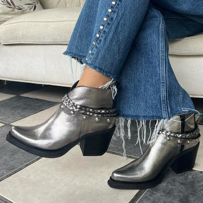 Women's Boho Style Chic Boots - laseze