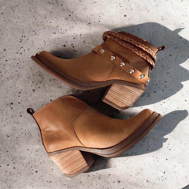 Women's Boho Style Chic Boots - laseze