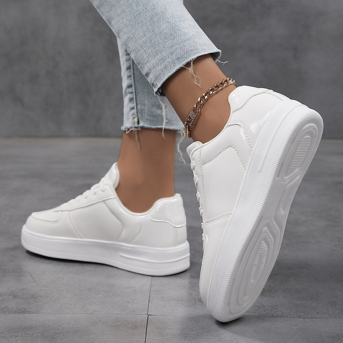 Women's Casual Lace Up Sneakers speciaic