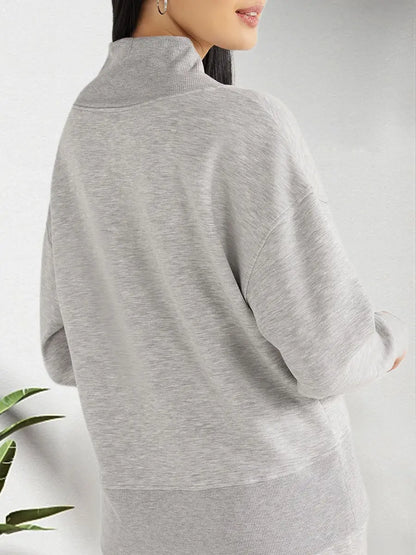 Women's Knitted V-neck Two-piece Set speciaic