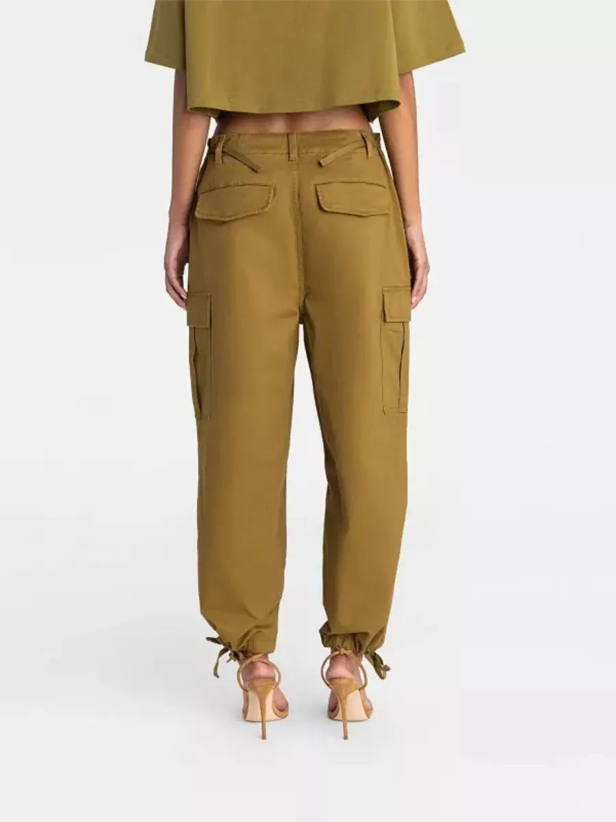 Women's Mid-Rise Straight Leg 'The Cargo Jogger' laseze