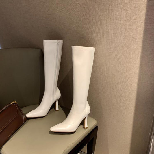 Women's Pointed Toe Knee High Boots speciaic