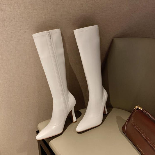 Women's Pointed Toe Knee High Boots speciaic