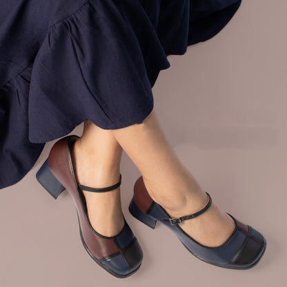 Women's Retro Color Comfortable Shoes - laseze