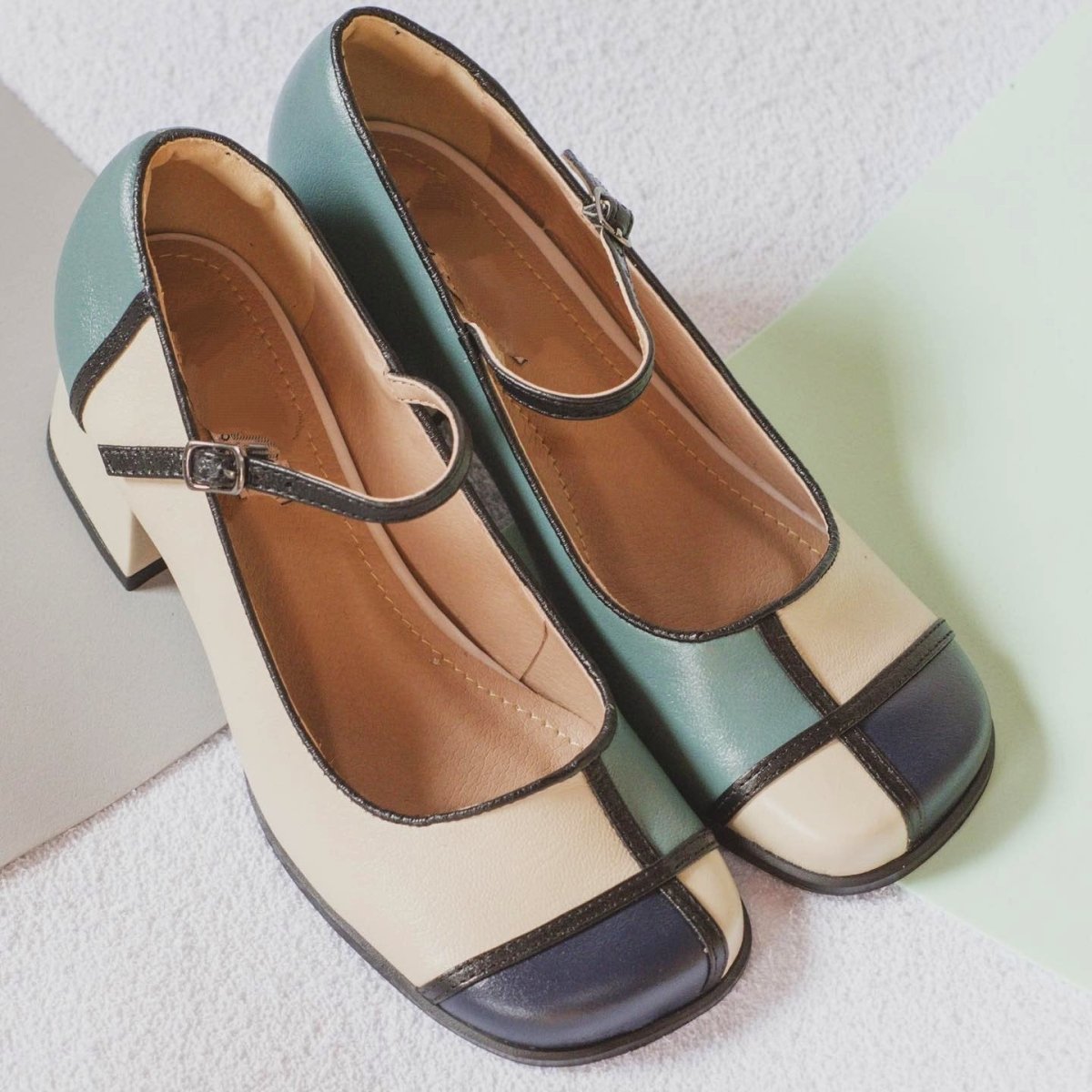 Women's Retro Color Comfortable Shoes - laseze