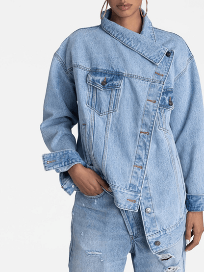 Women's 'The Denim Jacket' - Light Wash laseze