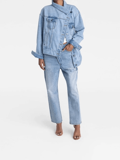 Women's 'The Denim Jacket' - Light Wash laseze