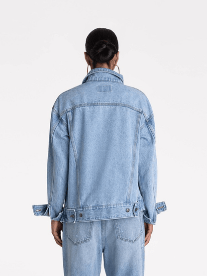 Women's 'The Denim Jacket' - Light Wash laseze