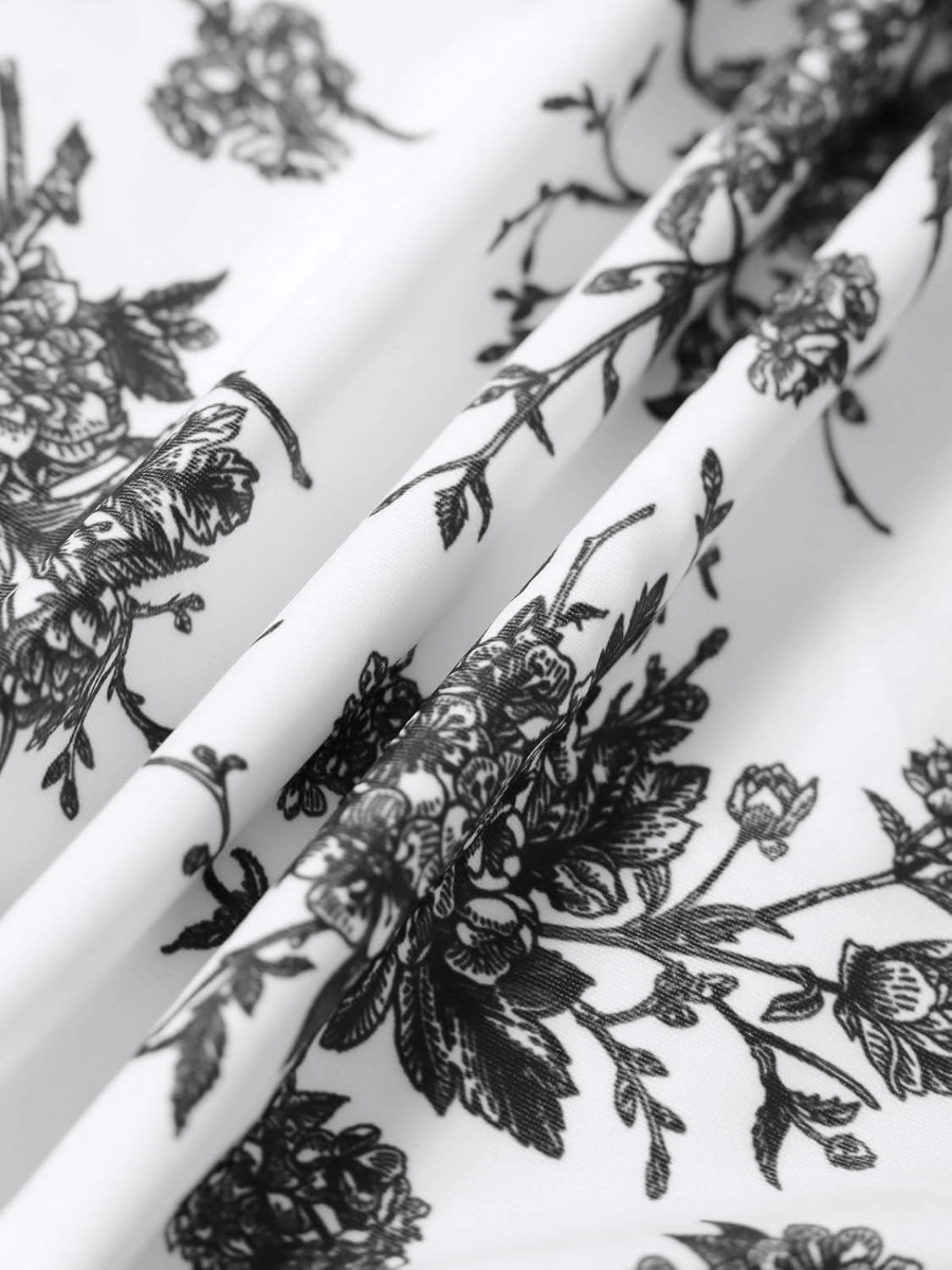 Women’s Tie Floral Sexy One - Piece Tankini Bathing Suits Slimming Swimsuit - laseze