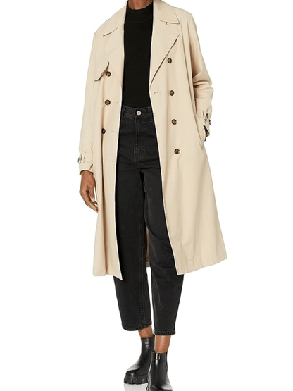 Womens Trench Coat laseze